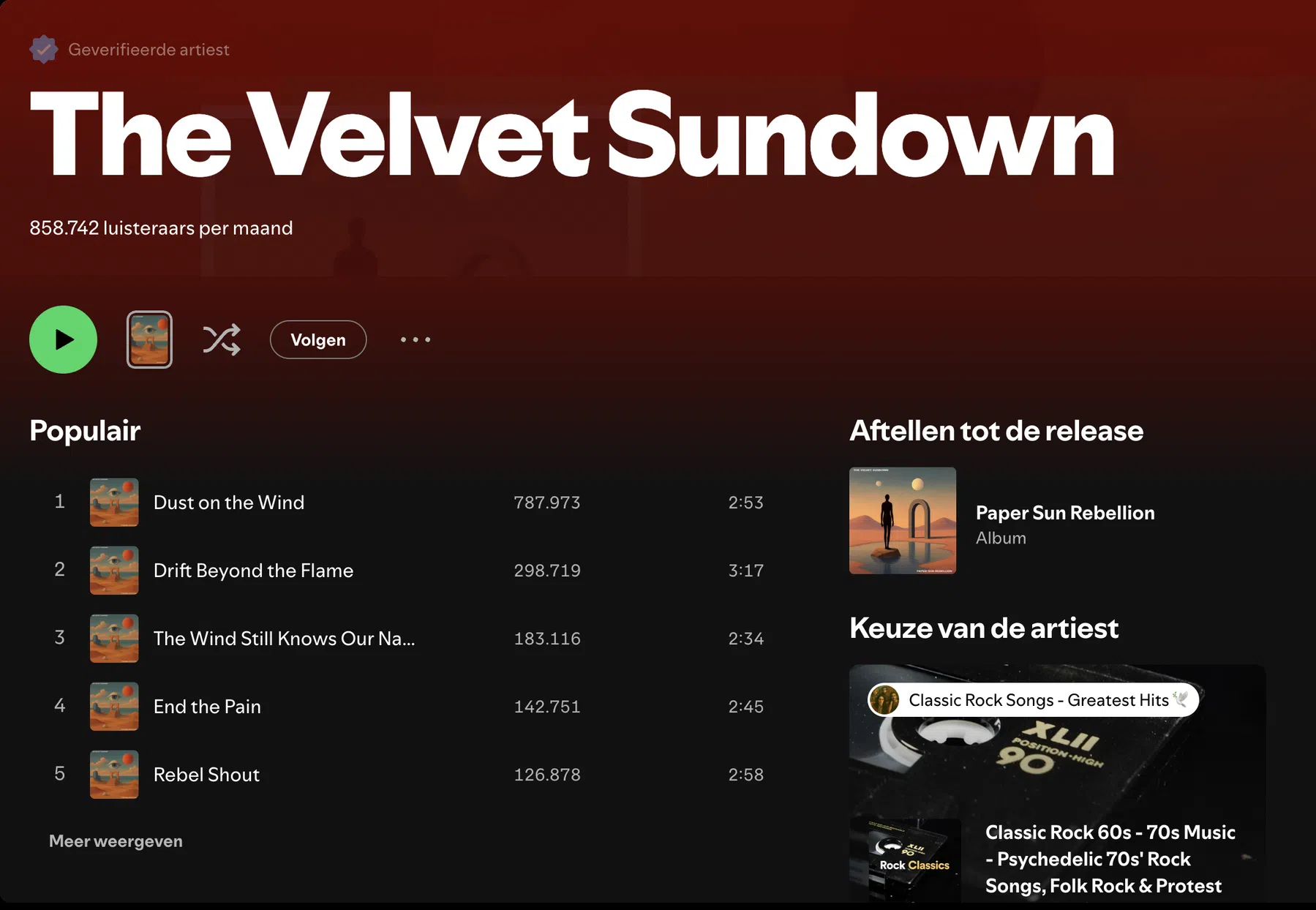 AI band Spotify